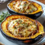 Caramelized Onion Gruyere Squash