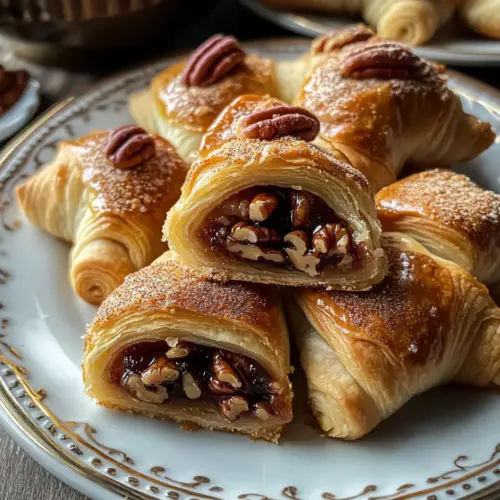 Pecan Pie Crescent Rolls