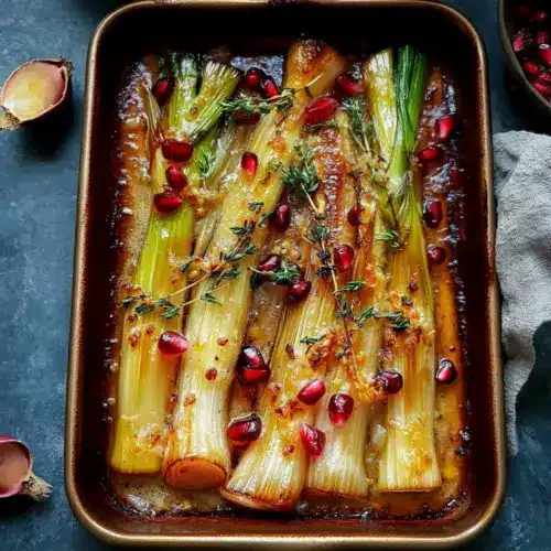 Caramelized Leeks Braised
