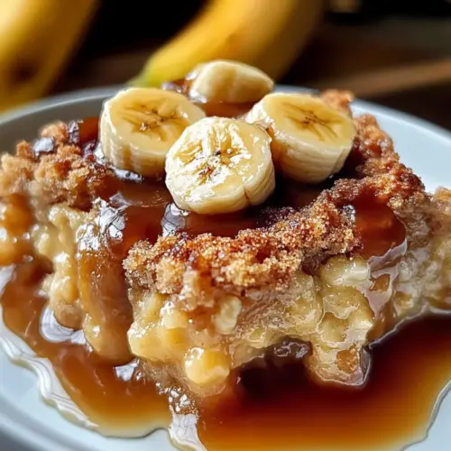 Southern Banana Cobbler