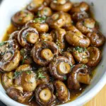 Roasted Mushrooms in a Browned Butter