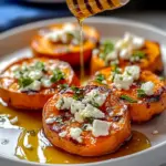 Sweet Potato Rounds with Honey & Feta