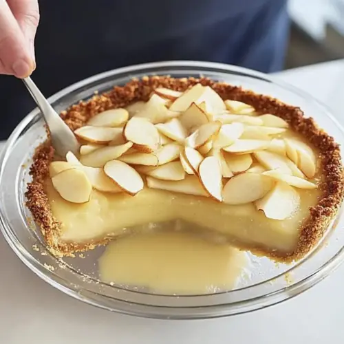 French Apple-Custard Pie