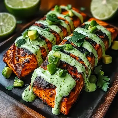 Cajun Salmon Avocado Lime