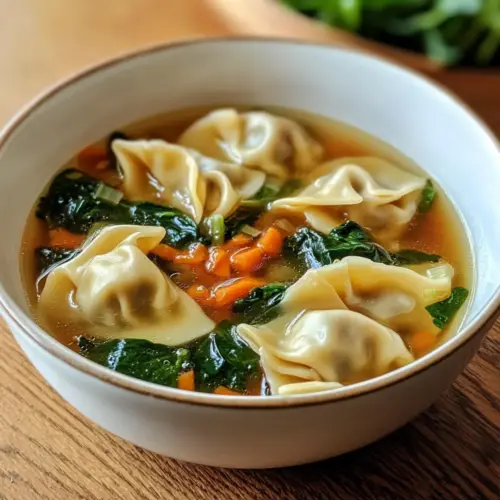 Homemade Wonton Soup