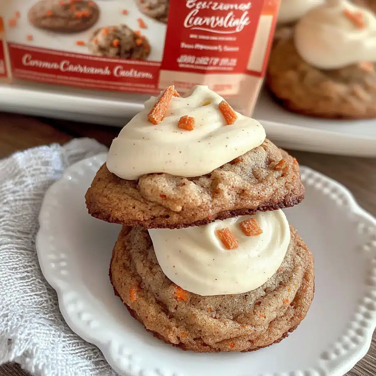 Carrot Cake Cookies