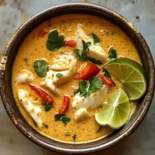 Coconut Lime Fish Soup
