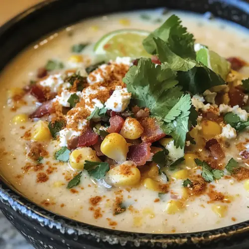Mexican Street Corn Soup