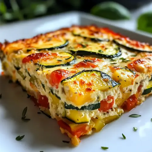 Cottage Cheese and Veggie Bake