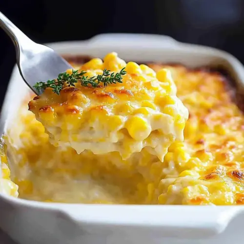 Creamed Corn Au Gratin