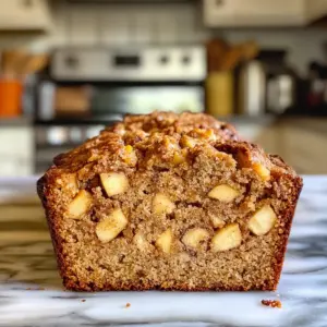 Apple Cinnamon Banana Bread