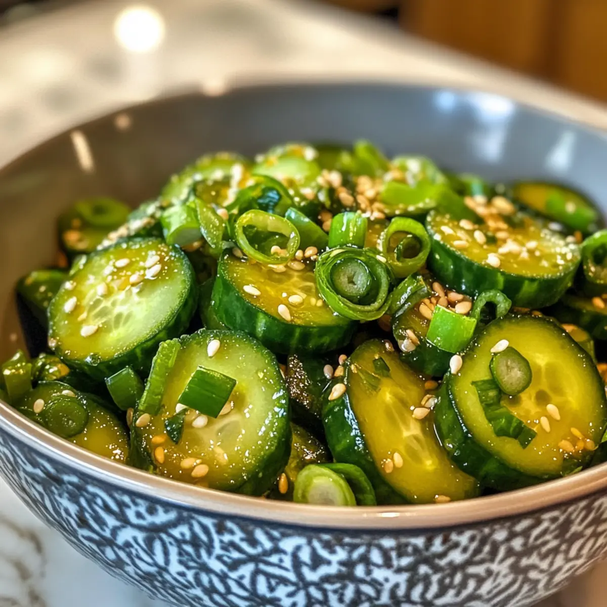 Spicy Cucumber Salad