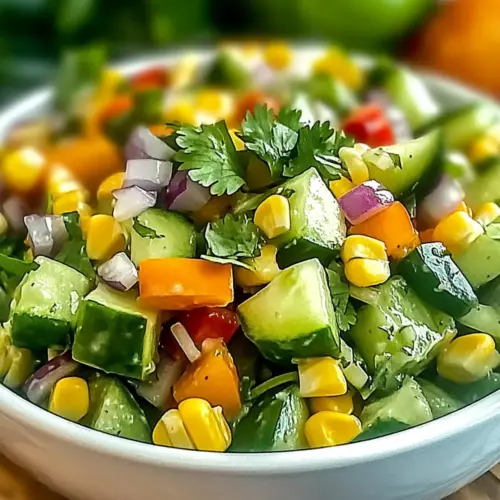 Mexican Cucumber Salad