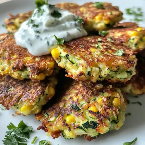 Zucchini Corn Fritters