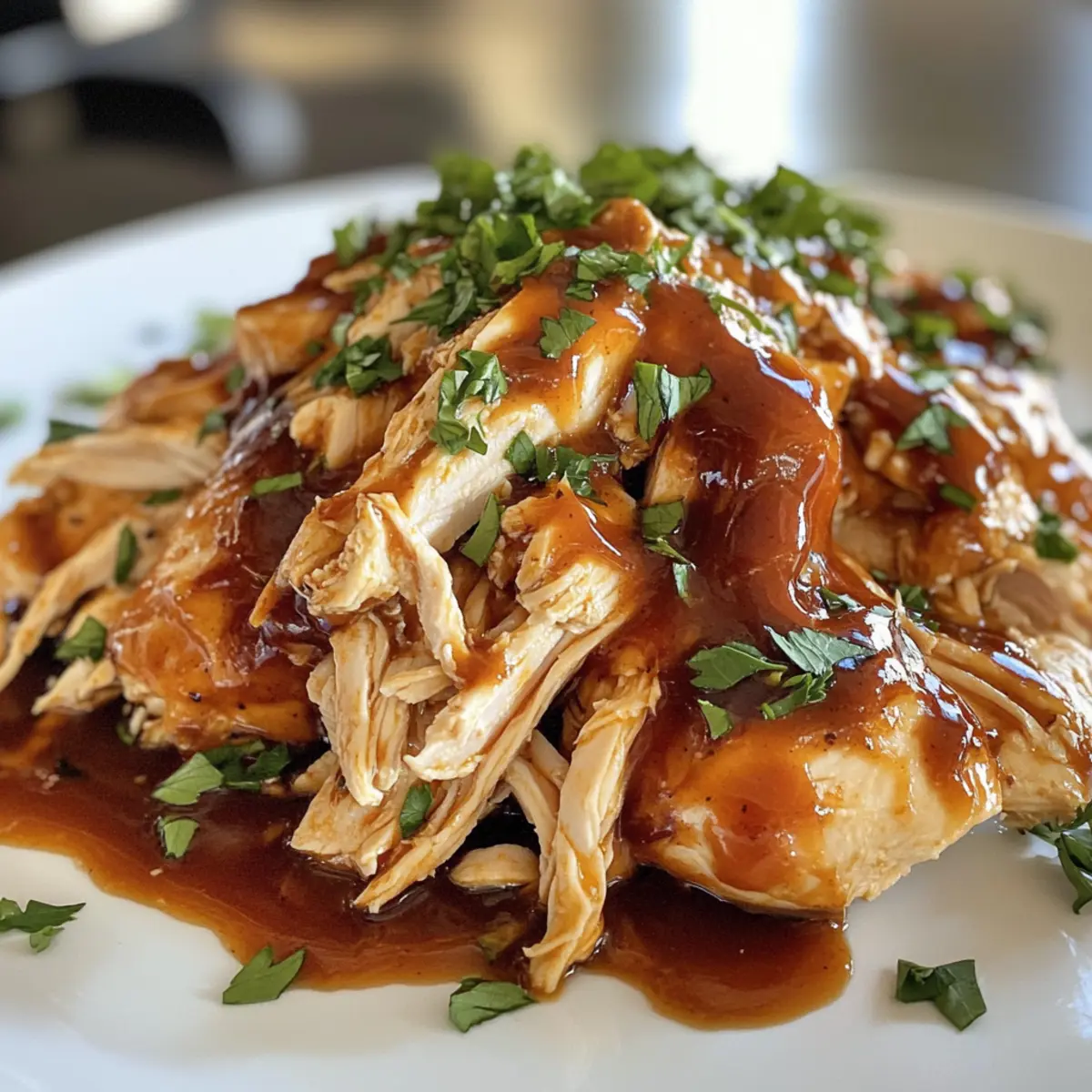 Sweet Baby Ray’s Crockpot Chicken