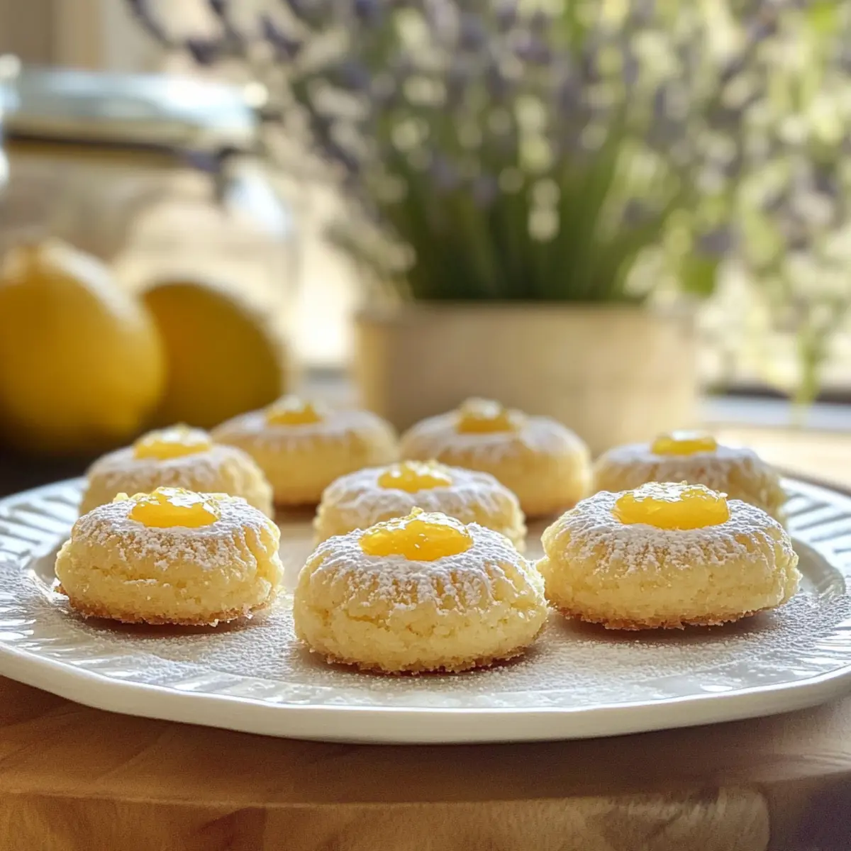 Ultimate Lemon Lavender Thumbprint Cookies: Delicious Spring Treat