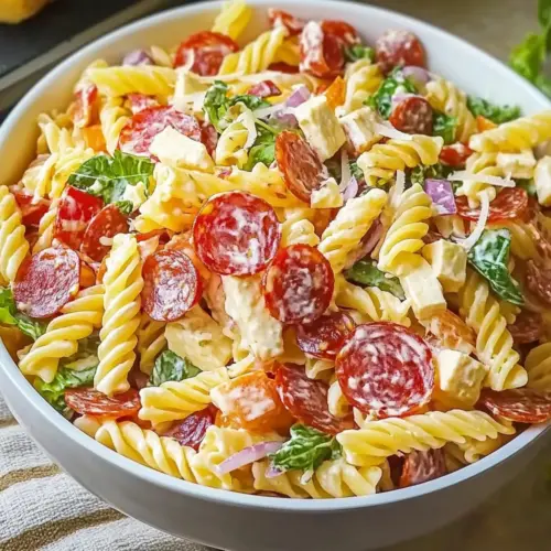 Italian Grinder Pasta Salad