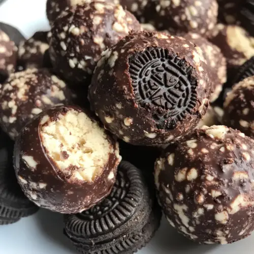 Cream Cheese Oreo Protein Balls