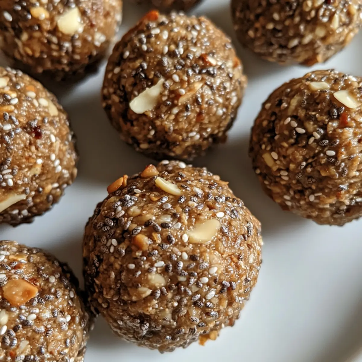 Flax Chia Seed Energy Bites